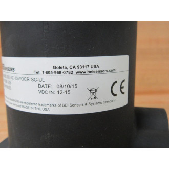 BEI Sensors 01036-129 Encoder H38D-200-AZ-15VOCR-SC-UL - New No Box