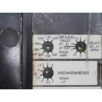 Square D PEF362000LIG Solid State Trip Circuit Breaker - Used Square D PEF362000LIG Solid State Trip Circuit Breaker - Used