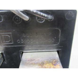Square D 8736SH01S Contactor wLugs - Used