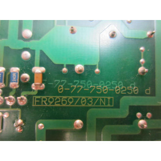 Baumuller 0-77-750-0251 Power Supply Assy 0-77-750-0250 - Used