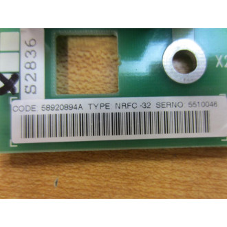 ABB 58920894A RFI Board NRFC-32 - Used