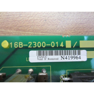 Fanuc A16B-2300-0140 Video Control PCB A16B-2300-014 A16B2300014 - Used