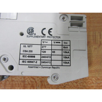 Eaton WMS1C04 Cutler Hammer 4A Circuit Breaker