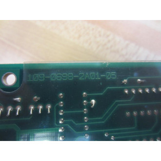 Indramat 109-0698-2B01-05 Control Card 109-0698-2A01-05 Board As Is - Parts Only