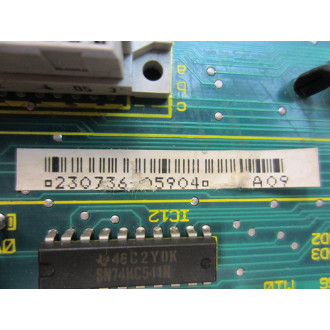 Indramat 109-0698-2B01-05 Control Card 109-0698-2A01-05 Board As Is - Parts Only