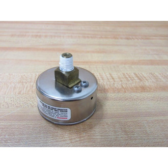 Ashcroft 20W1005SH 01B Pressure Gauge  18" NPT Back 0-60 PSI Ashcroft 20W1005SH 01B Pressure Gauge  18" NPT Back 0-60 PSI