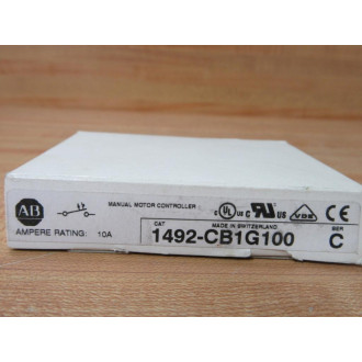 Allen Bradley 1492-CB1G100 Circuit Breaker 1492CB1G100 10A