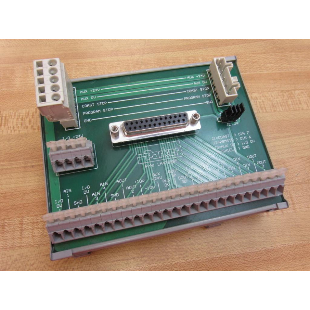 Parker LA471585 Board 5 Pt Terminal on Opposite Side - Used Parker LA471585 Board 5 Pt Terminal on Opposite Side - Used