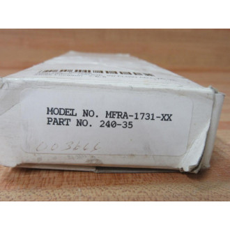 Oakes FHZW-592H-3WCJ 240-35 Rotameter MFRA-1731-XX Oakes FHZW-592H-3WCJ 240-35 Rotameter MFRA-1731-XX