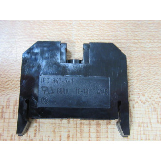 Siemens 8WA1-011-1BG24 Terminal Block 8WA10111BG24 (Pack of 19) - New No Box Siemens 8WA1-011-1BG24 Terminal Block 8WA10111BG24 (Pack of 19) - New No Box