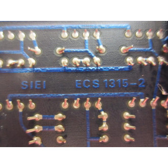SIEI ECS1315-2 Py34-1 Board ECS13152 Py34-1 B - Used
