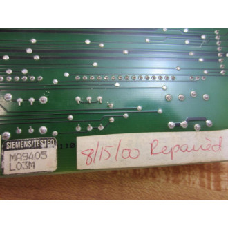 Siemens E89110-B2109-L1 Circuit Board E89110B2109L1 - Used