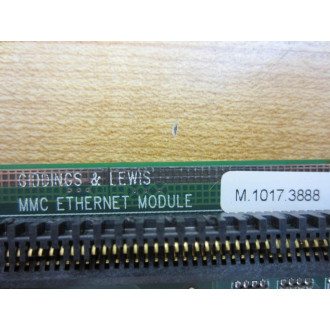 Giddings & Lewis M.1017.3888 MMC Ethernet Module 18985501 M10173888 - Used