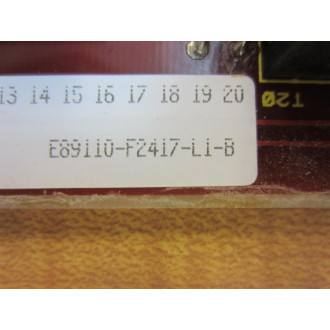 Siemens E89110-F2417-L1-B Board E89110-F2417-C3-A - Used