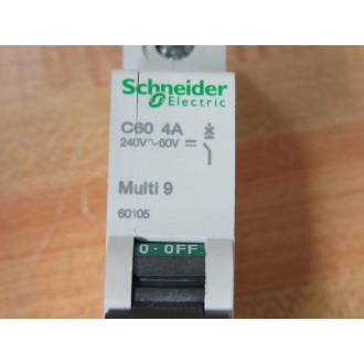 Schneider 60105 Square D Breaker 4A MG60105 Merlin Gerin Schneider 60105 Square D Breaker 4A MG60105 Merlin Gerin