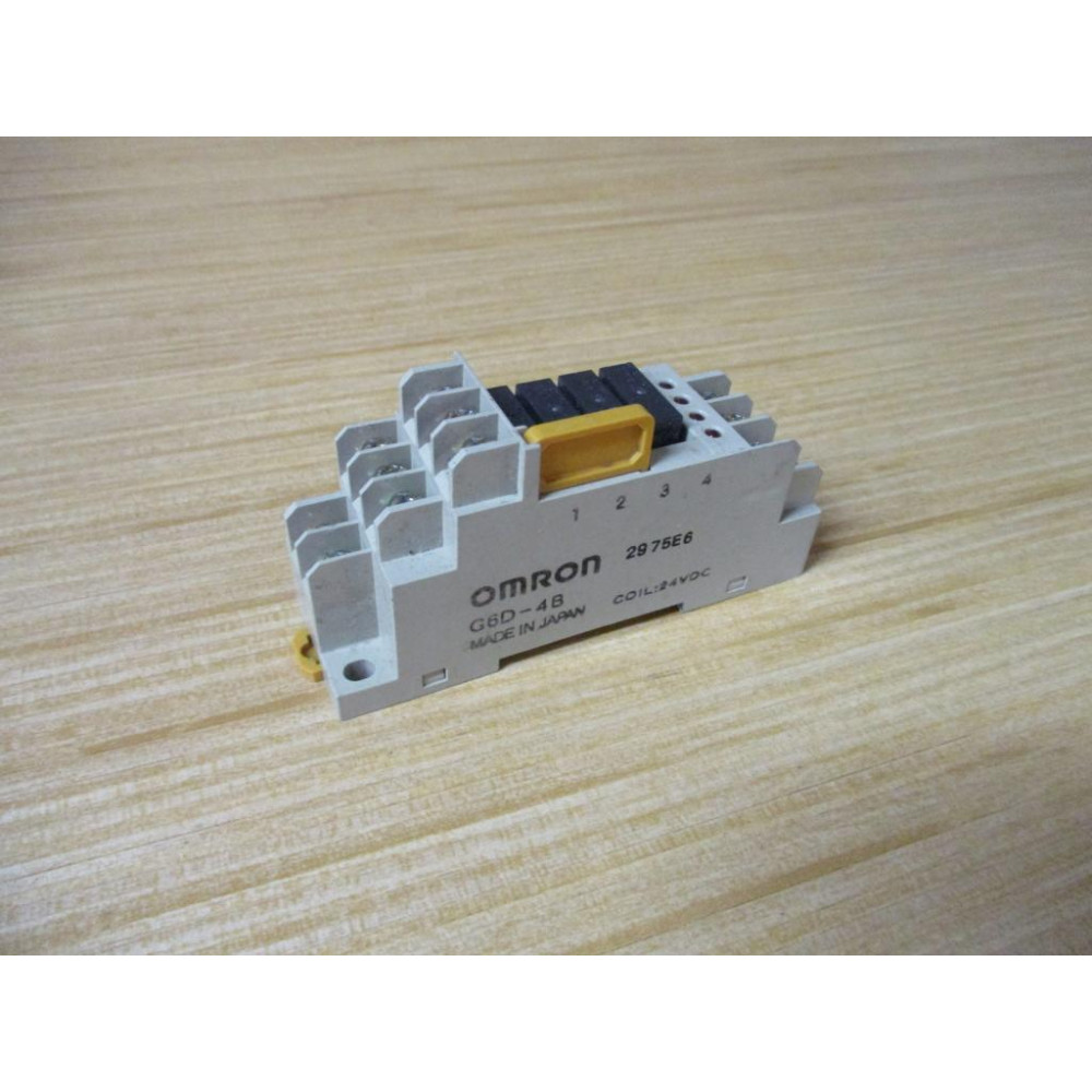 Omron G6D-4B Relay G6D4B - Used