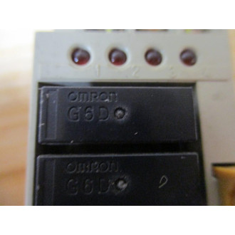 Omron G6D-4B Relay G6D4B - Used