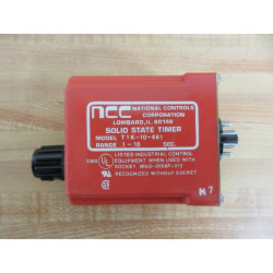 NCC T1K-10-461 Solid State Timer Relay T1K10461 - Used