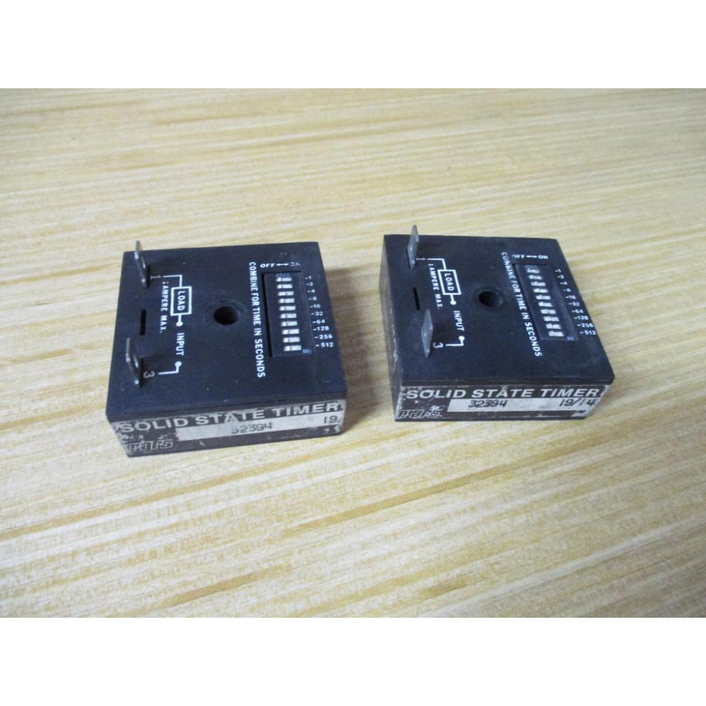 Mars 32394 Solid State Timer Relay (Pack of 2) - Used