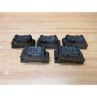 Omron PYF14A-E Relay Socket PYF14AE (Pack of 5) - New No Box