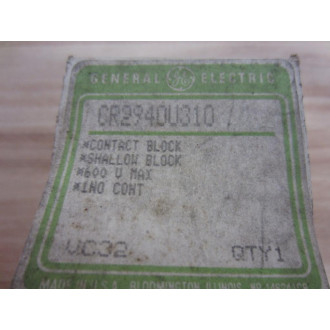 General Electric CR2940U310 GE Block General Electric CR2940U310 GE Block