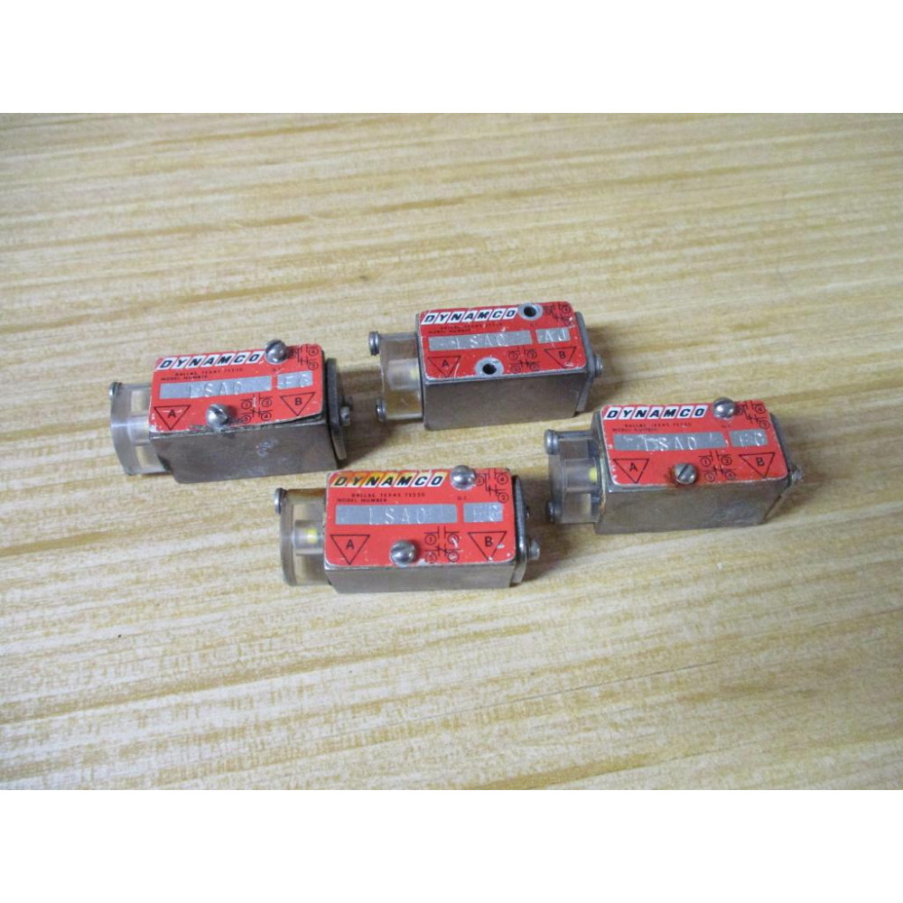 Dynamco LSA0 Pneumatic Air Valve LSAO (Pack of 4) - Used