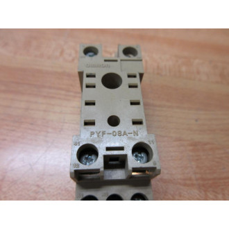 Omron PYF-08A-N Relay Socket PYF08AN - Used