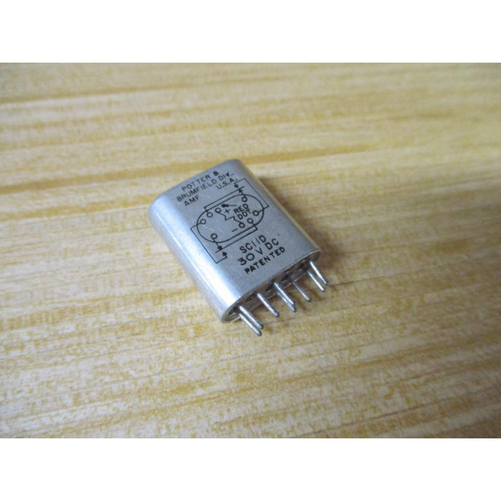 Potter & Brumfield SC11D-30VDC Relay SC11D - New No Box