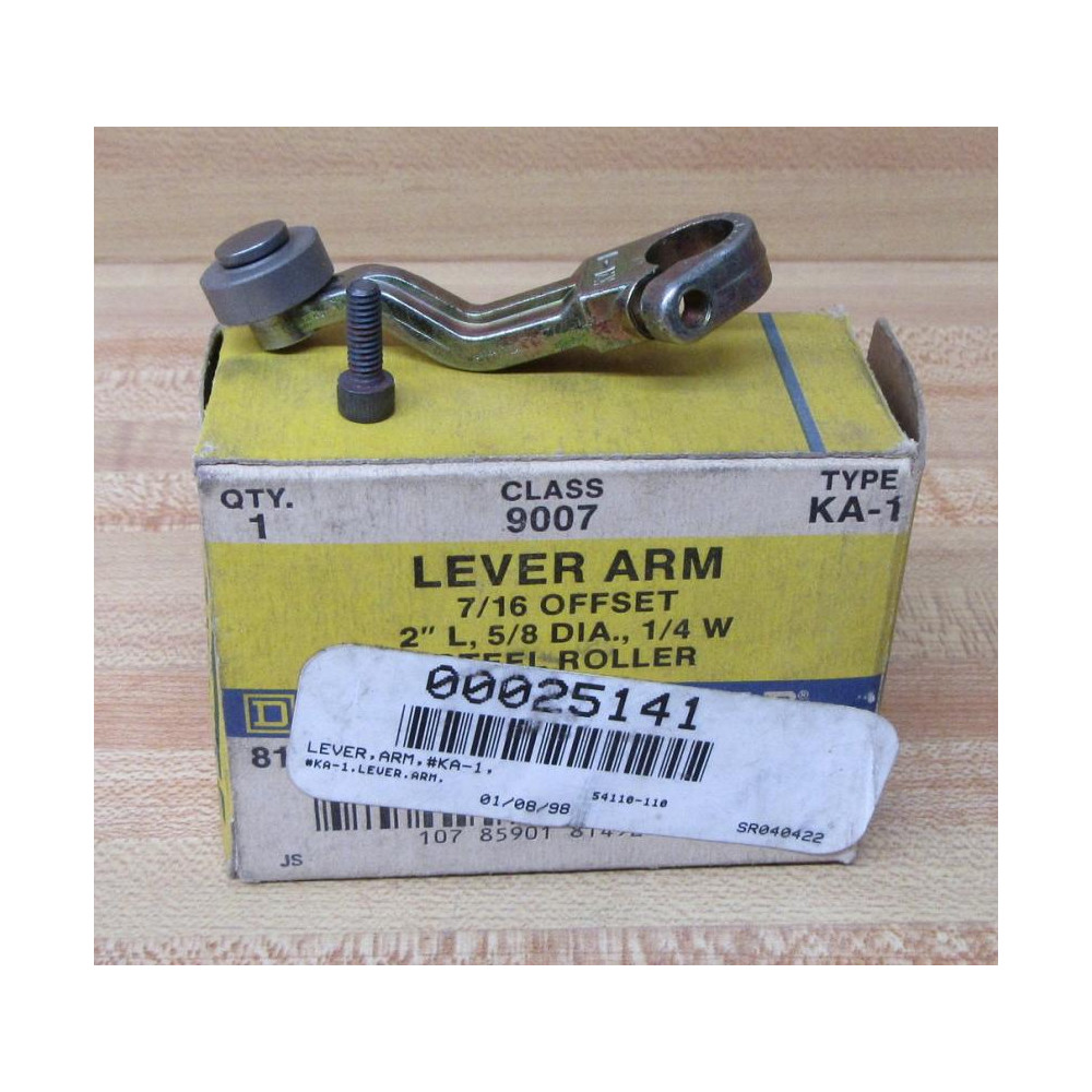 Square D 9007-KA1 Limit Switch Roller Arm 9007KA1 81492