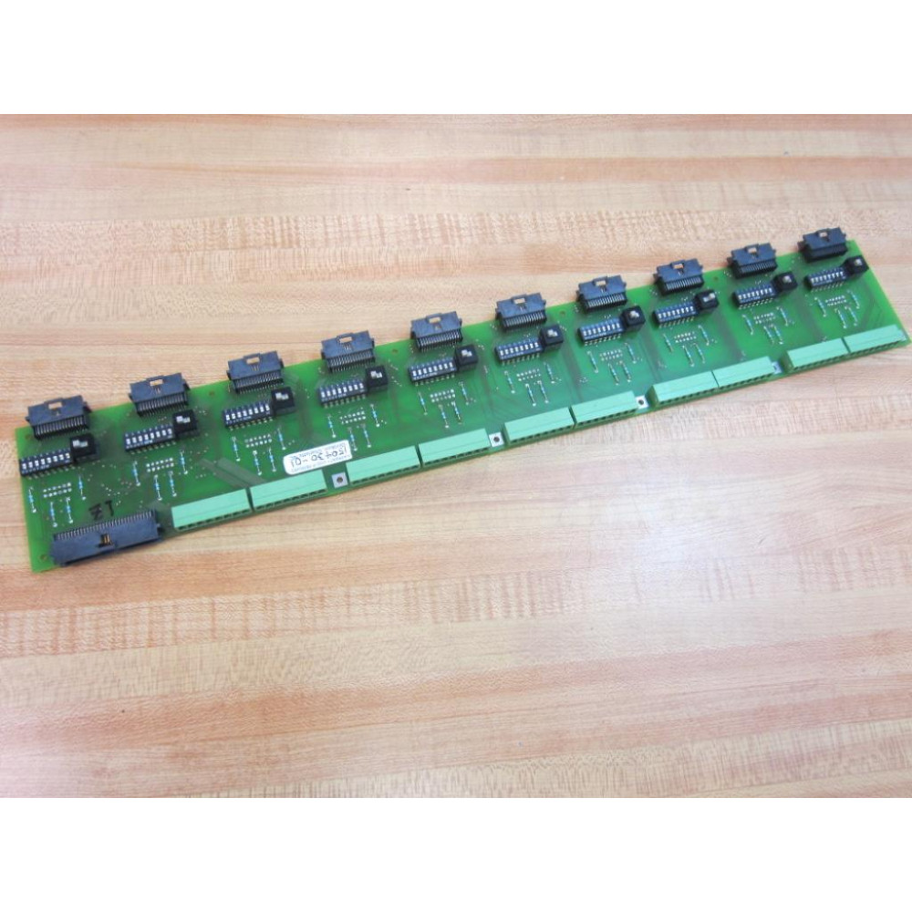 Barmag ED366B Wiring Board   Y2-25-142Z Only (10) IO Switches - Used