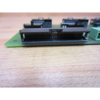 Barmag ED366B Wiring Board   Y2-25-142Z Only (10) IO Switches - Used