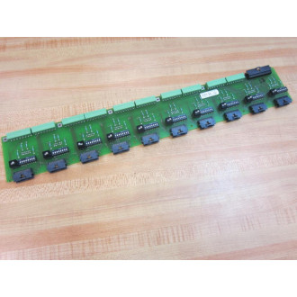 Barmag ED366B Wiring Board   Y2-25-142Z Only (10) IO Switches - Used