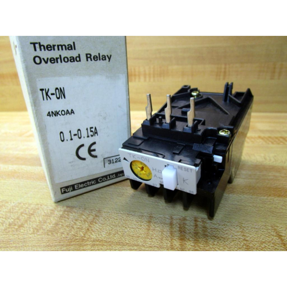 Fuji Electric 4NK0AA Thermal Overload Relay TK-ON 4NKOAA Fuji Electric 4NK0AA Thermal Overload Relay TK-ON 4NKOAA