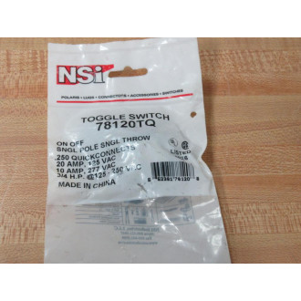 NSI 78120TQ Toggle Switch (Pack of 4)