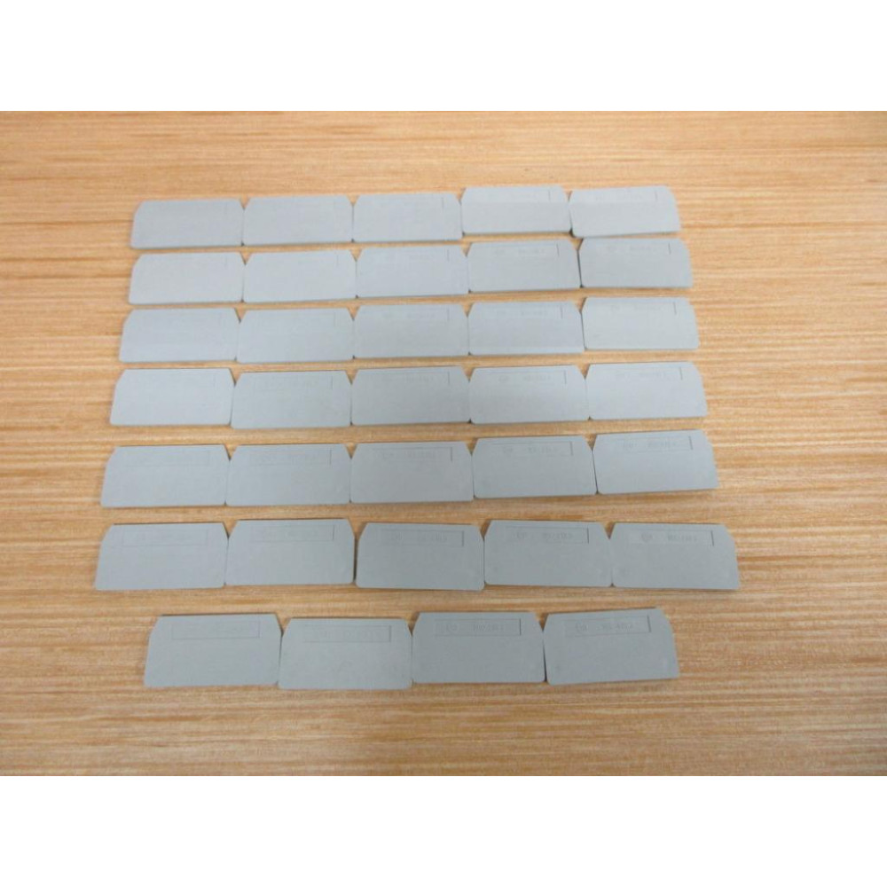 Allen Bradley 1492-EBL3 End Barrier 1492EBL3 (Pack of 34) - New No Box Allen Bradley 1492-EBL3 End Barrier 1492EBL3 (Pack of 34) - New No Box