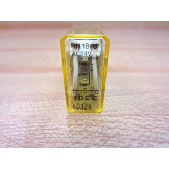 IDEC RH1B-U-AC24V Relay RH1BUAC24V (Pack of 2) - New No Box