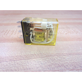 IDEC RH1B-U-AC24V Relay RH1BUAC24V (Pack of 2) - New No Box