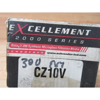 Schroeder CZ10V Excellement 2000 Filter Element