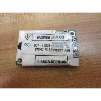 Dell CN-0Y0231-69861-4C6-1C55 56K Internal Modem 3652B-RD01D480 - New No Box