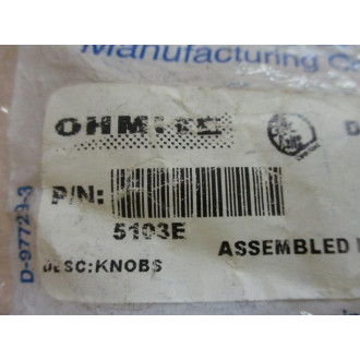 Ohmite 5103E Pointer Bar Knob