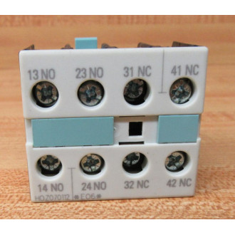 Siemens 3RH1921-1FA22 Switch Block 3RH19211FA22