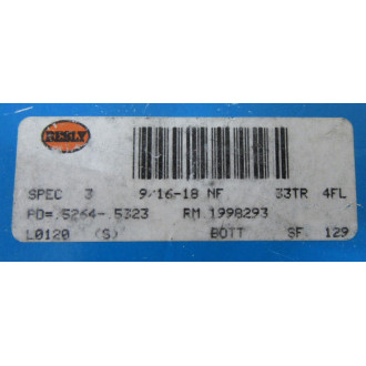 Besly L-0120 Flute Tap 916-18 NF HS G(S) (Pack of 3)