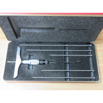 Starrett 445BZ-6RL Micrometer Depth Gage 445BZ6RL - Used Starrett 445BZ-6RL Micrometer Depth Gage 445BZ6RL - Used