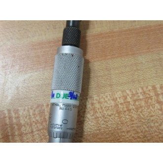 Starrett 445BZ-6RL Micrometer Depth Gage 445BZ6RL - Used Starrett 445BZ-6RL Micrometer Depth Gage 445BZ6RL - Used
