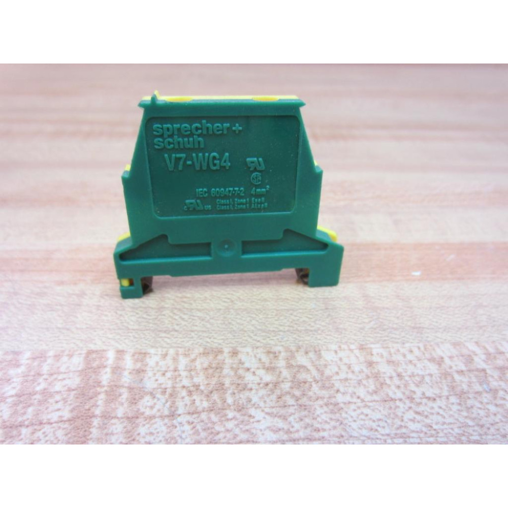 Sprecher + Schuh V7-WG4 Terminal Block V7WG4 (Pack of 10) - New No Box