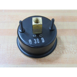 Hagan 0 30 D Indicator Gauge 030D 0-100 wo Hardware Hagan 0 30 D Indicator Gauge 030D 0-100 wo Hardware