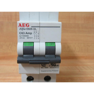 AEG E92S-ULC63 Circuit Breaker 687317 AEG E92S-ULC63 Circuit Breaker 687317