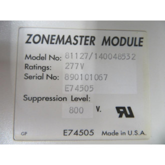 Telematic 81127140048532 Zonemaster Module 81127140048532 - Used Telematic 81127140048532 Zonemaster Module 81127140048532 - Used