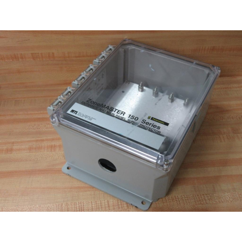 Telematic 150 Surge Surpressor Zonemaster Enclosure Only - Used Telematic 150 Surge Surpressor Zonemaster Enclosure Only - Used