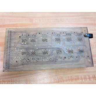 Warner & Swasey 8940-6251 Relay Board 8940-6251-1 - Used